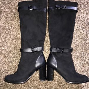 Women’s black ankle boots